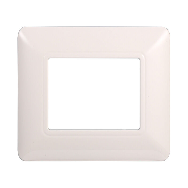 foto del prodotto placca plastica 2p bianca compatibile matix bticino mt83201 ettroit