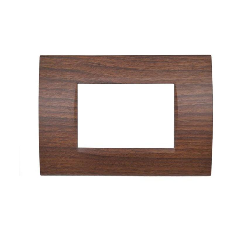 foto del prodotto placca quadra radica legno 502 2m moduli compatibile bticino living