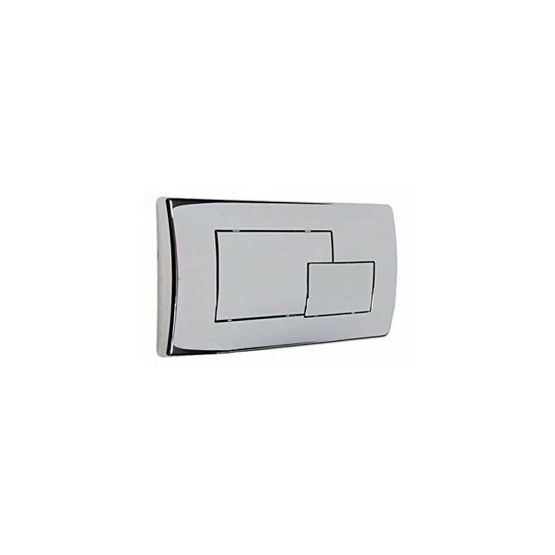 foto del prodotto placca scarico cassetta incasso eco cromata 80005412 pucci 5412