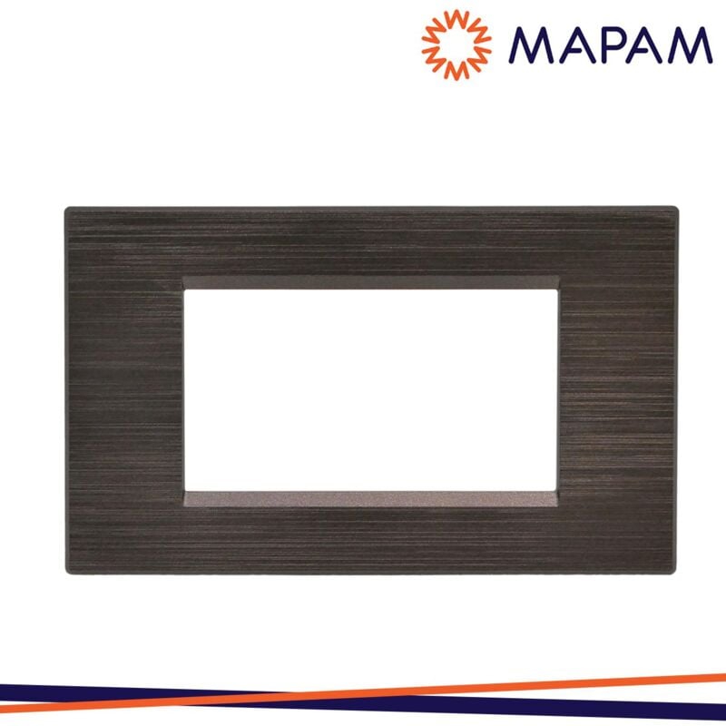 foto del prodotto placca tecnopolimero spazzolato 8004sl 7 t1 art 4p t.d.m.