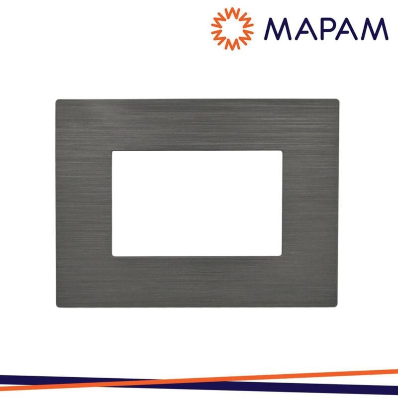 foto del prodotto placca tecnopolimero spazzolato m6003sl 24 t2 gem 3p antraci