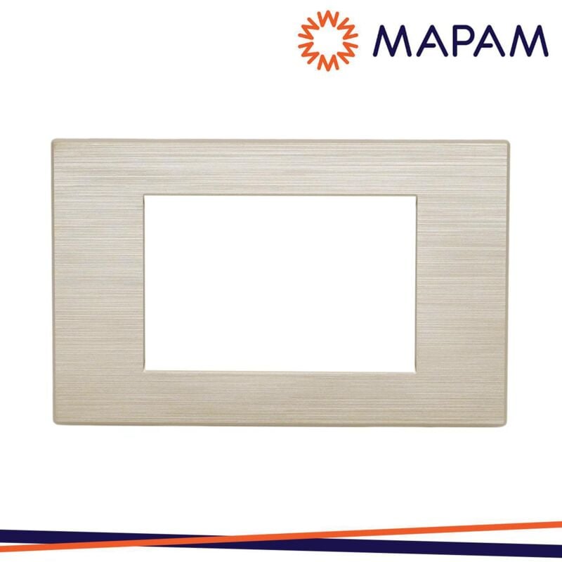 foto del prodotto placca tecnopolimero spazzolato m6004sl 13 gem 4p champagne
