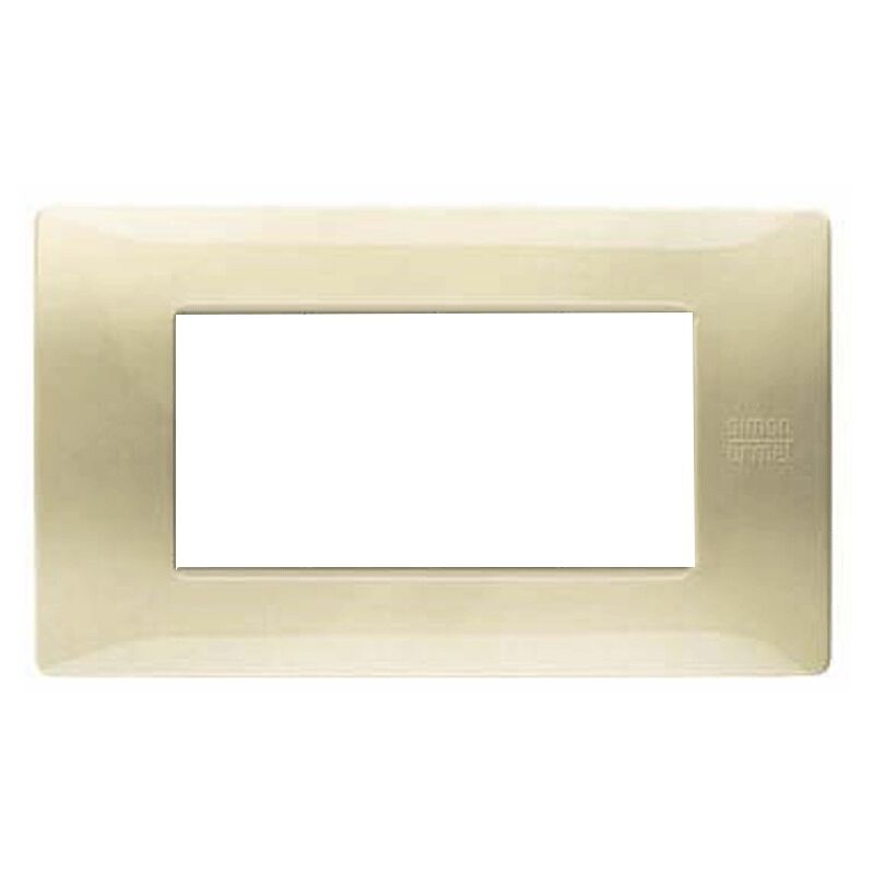 foto del prodotto placca urmet simon nea flexa 4 moduli oro satinato 11804.os