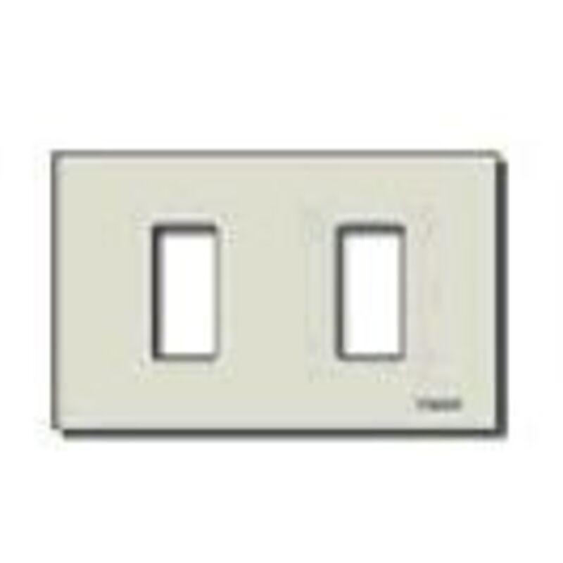 foto del prodotto placca vimar 8000 2 foro colore oro alluminio a scatto 08636 8636