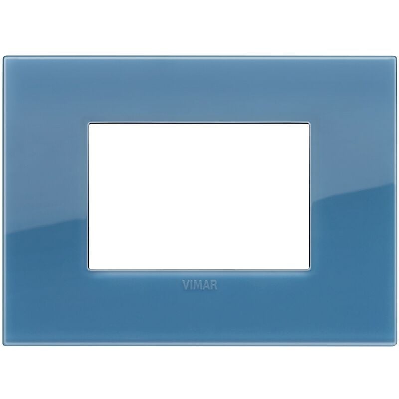 foto del prodotto placca vimar arke 3 moduli classic reflex oltremare 19653.64