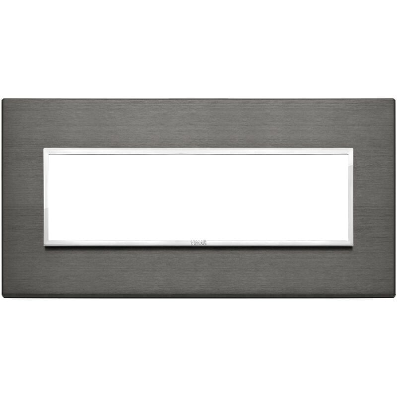 foto del prodotto placca vimar eikon evo 7 moduli grigio lava 21657.03