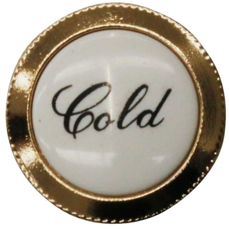 foto del prodotto placchetta freddo per maniglia colore oro paffoni zpla021gff oro cold