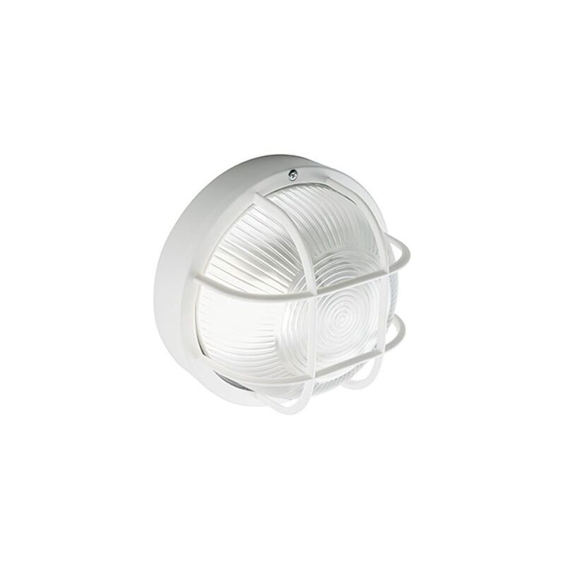 foto del prodotto plaf.c gabbia in resina linea echo tonda bianco