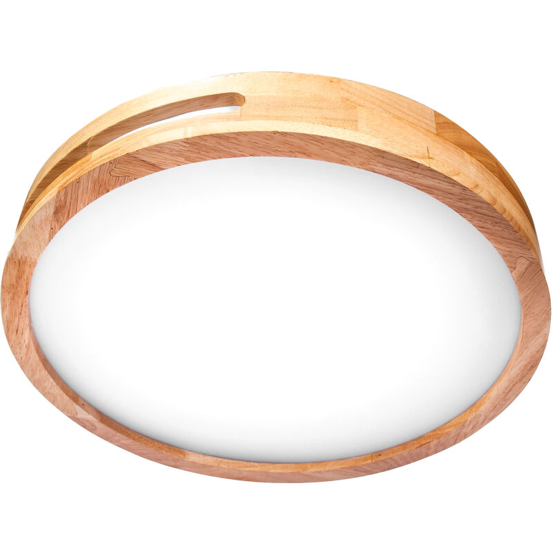 foto del prodotto plaf n ip20 lu led 35.5w blanco neutro 4000k on off madera clara