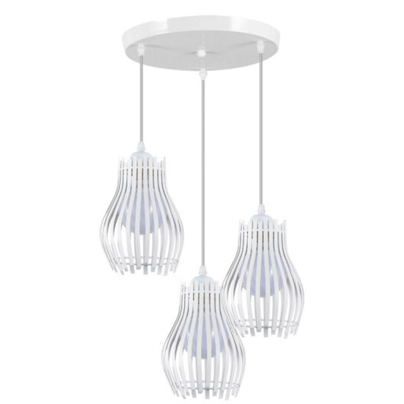 foto del prodotto plafon ragusa blanco 3xe27 regx36x36cm fabrilamp