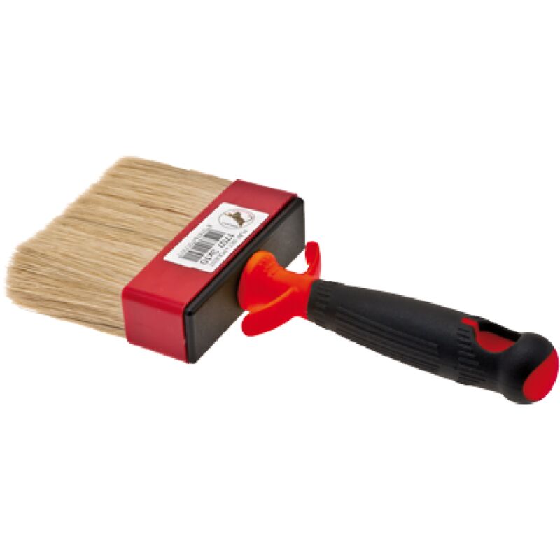 foto del prodotto plafoncino con setola bionda e assicella di legno 3 x 10cm