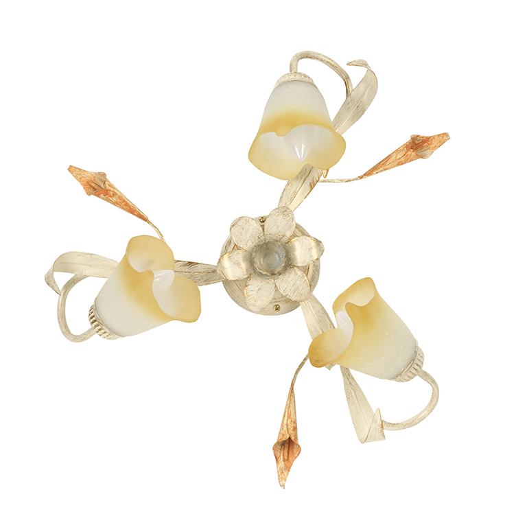 foto del prodotto plafoniera 3 luci lucrezia avorio