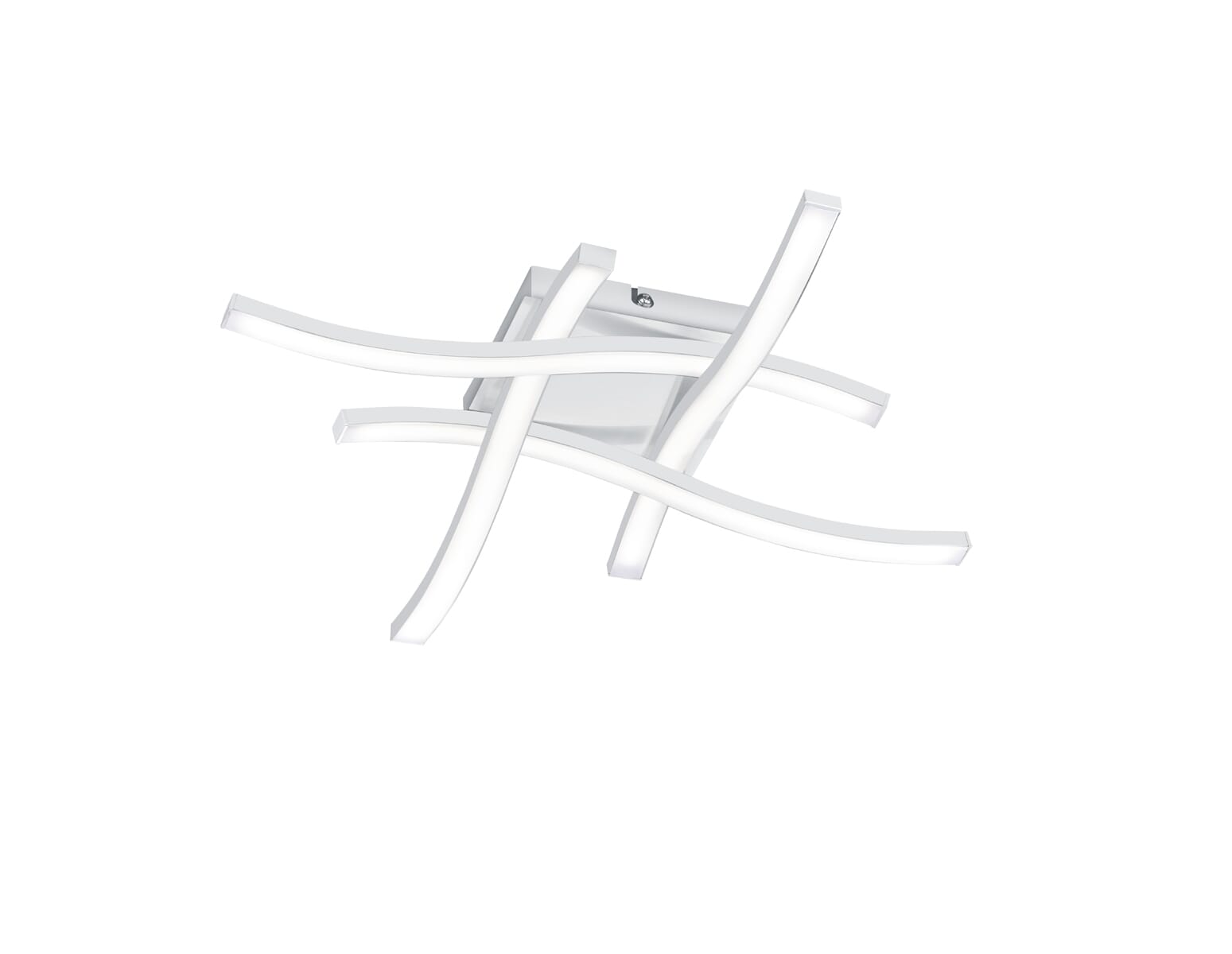 foto del prodotto plafoniera 4 bacchette led merida bianco