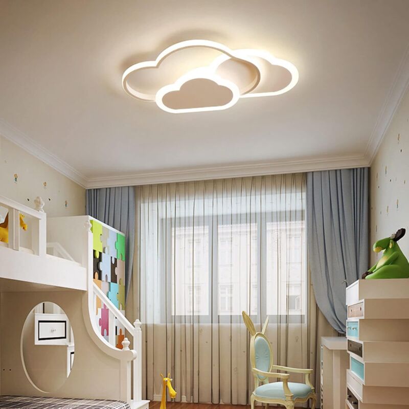foto del prodotto plafoniera a led, 42 w, dimmerabile, per camera da letto, sala da pranzo, senza telecomando