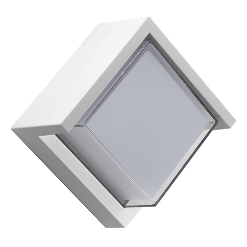 foto del prodotto plafoniera a led century pura cube 10w 3000k bianca pacbi 101630