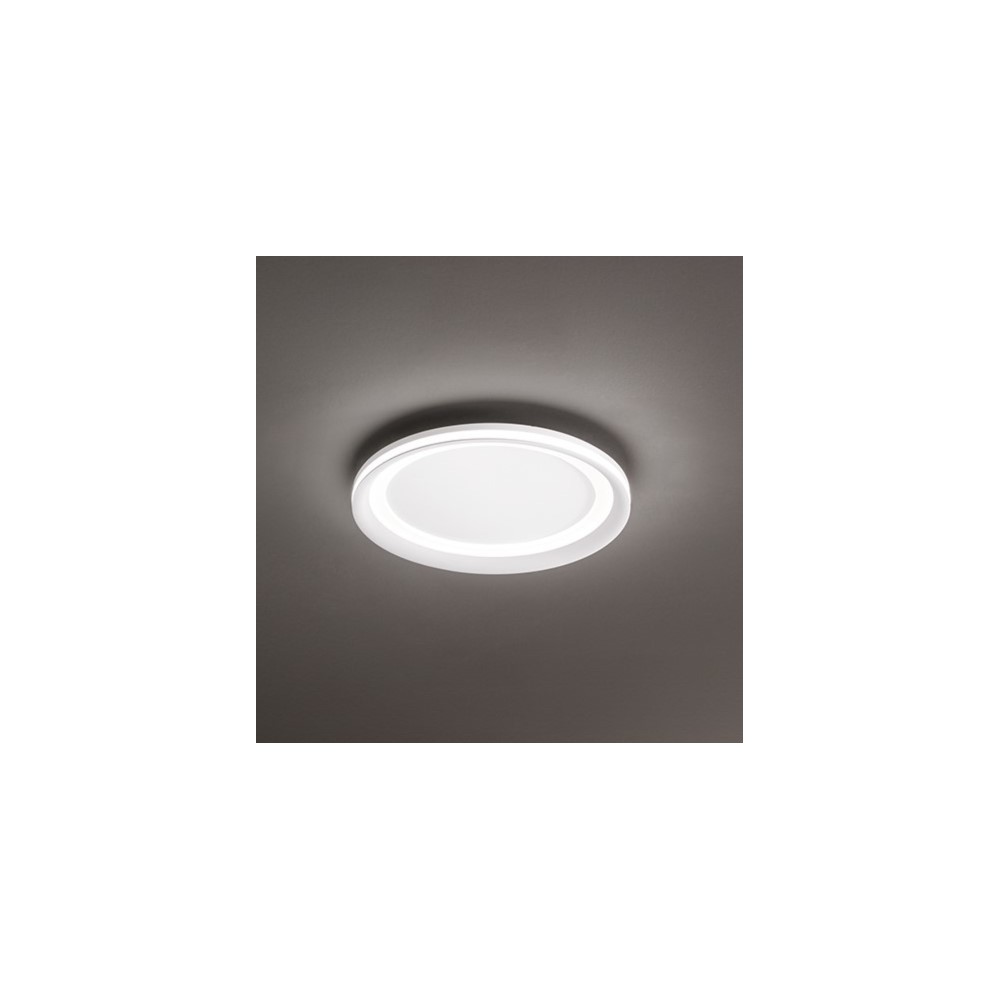 foto del prodotto plafoniera a led edge bianco opaco 66w perenz in alluminio