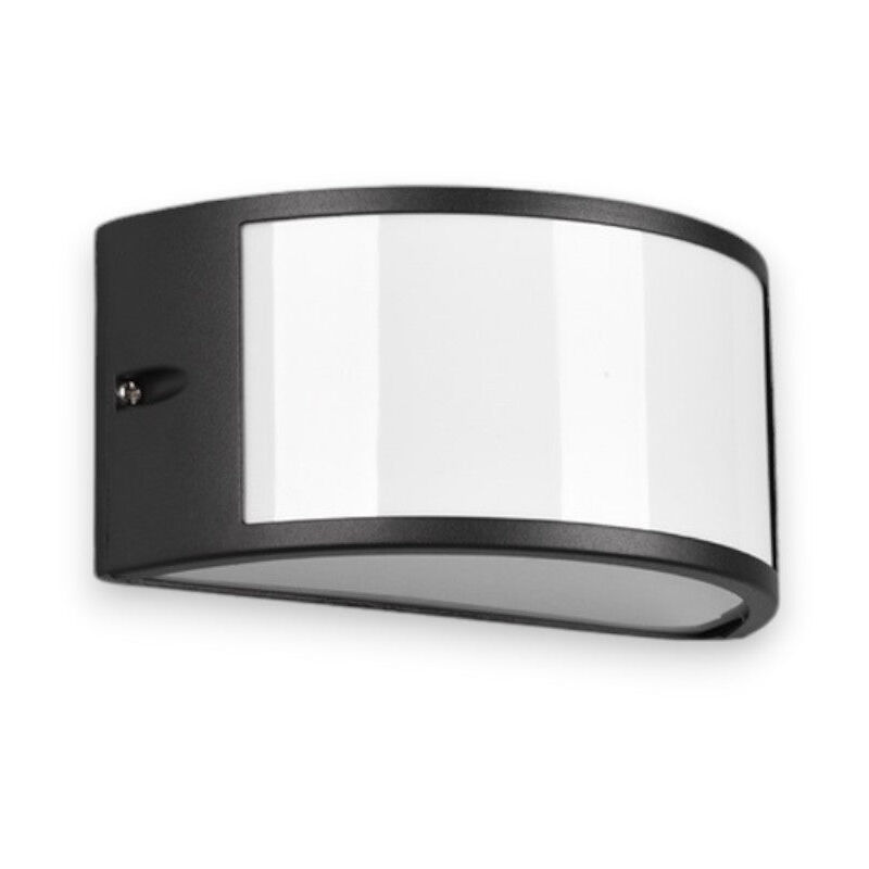 foto del prodotto plafoniera a parete in alluminio 25x11.7xh13 cm illuminazione esterna 40w