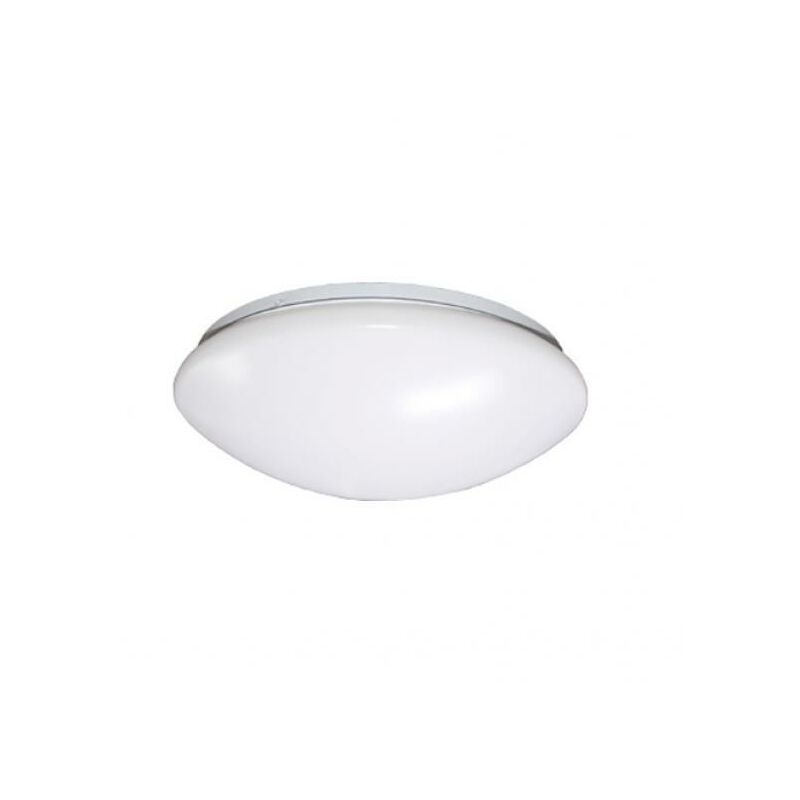 foto del prodotto plafoniera a parete o soffitto con lampada led inclusa mareco dorado, 18w, colore luce bianca calda 3000k, colore decorazione bianco. mao 0703182b