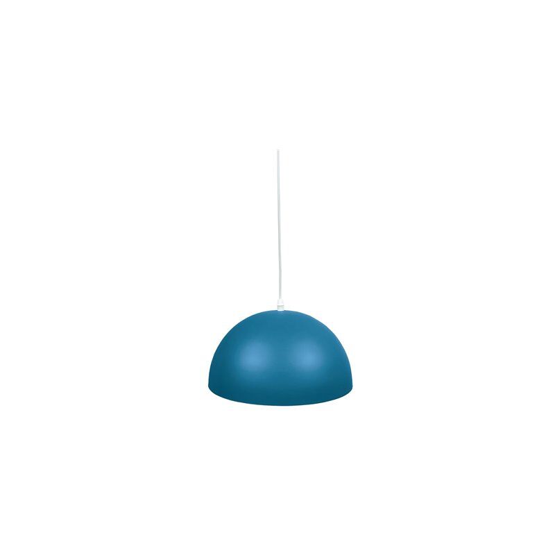 foto del prodotto plafoniera a sospensione serie abala e27 40w massimo 230v ip20 30cm colore bianco e blu