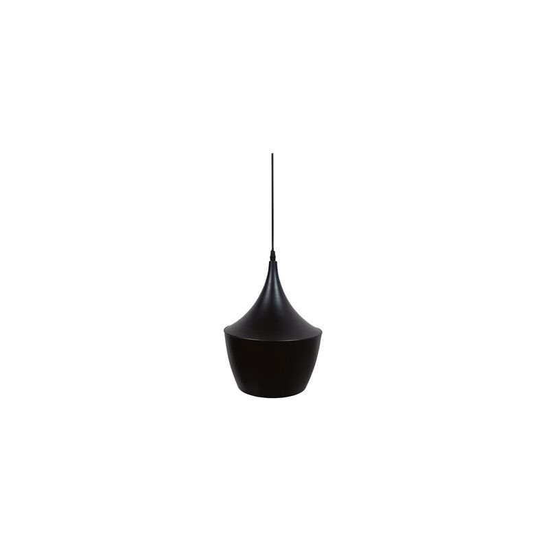 foto del prodotto plafoniera a sospensione serie gombe e27 40w massimo 230v ip20 24cm colore nero
