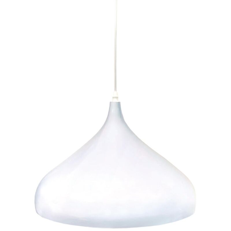 foto del prodotto plafoniera a sospensione serie 'nola' e27 (40w massimo 230v) ip20 32cm colore bianco