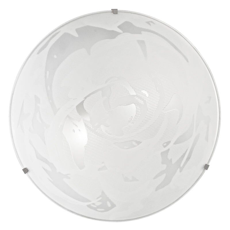 foto del prodotto plafoniera alabastro in vetro bianco 30 cm. 