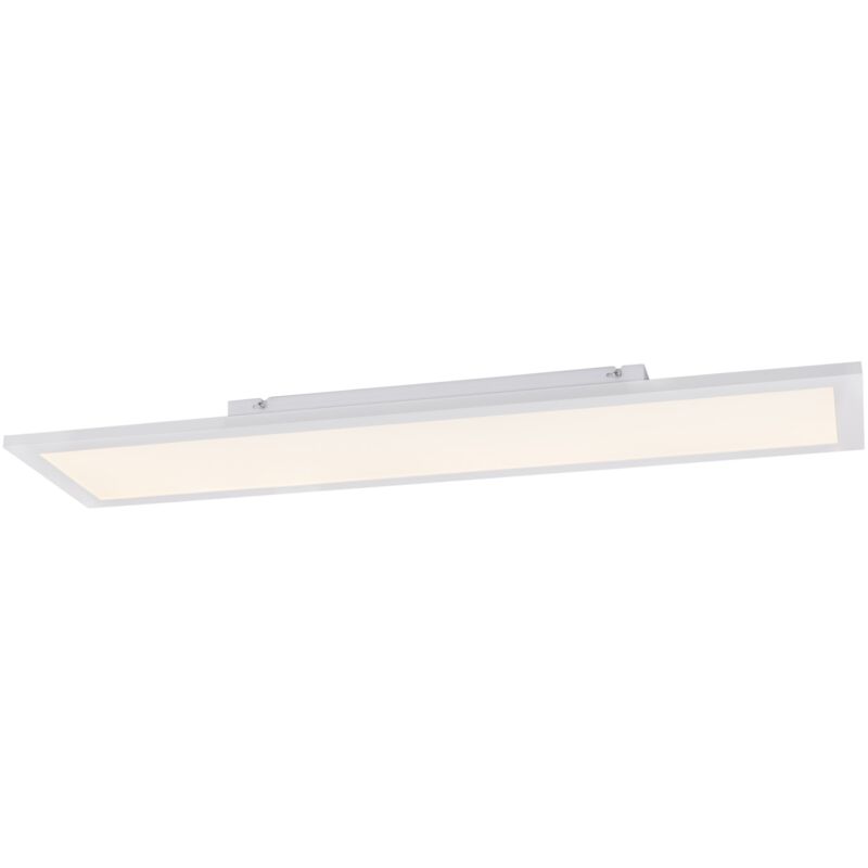 foto del prodotto plafoniera alluminio bianco, led