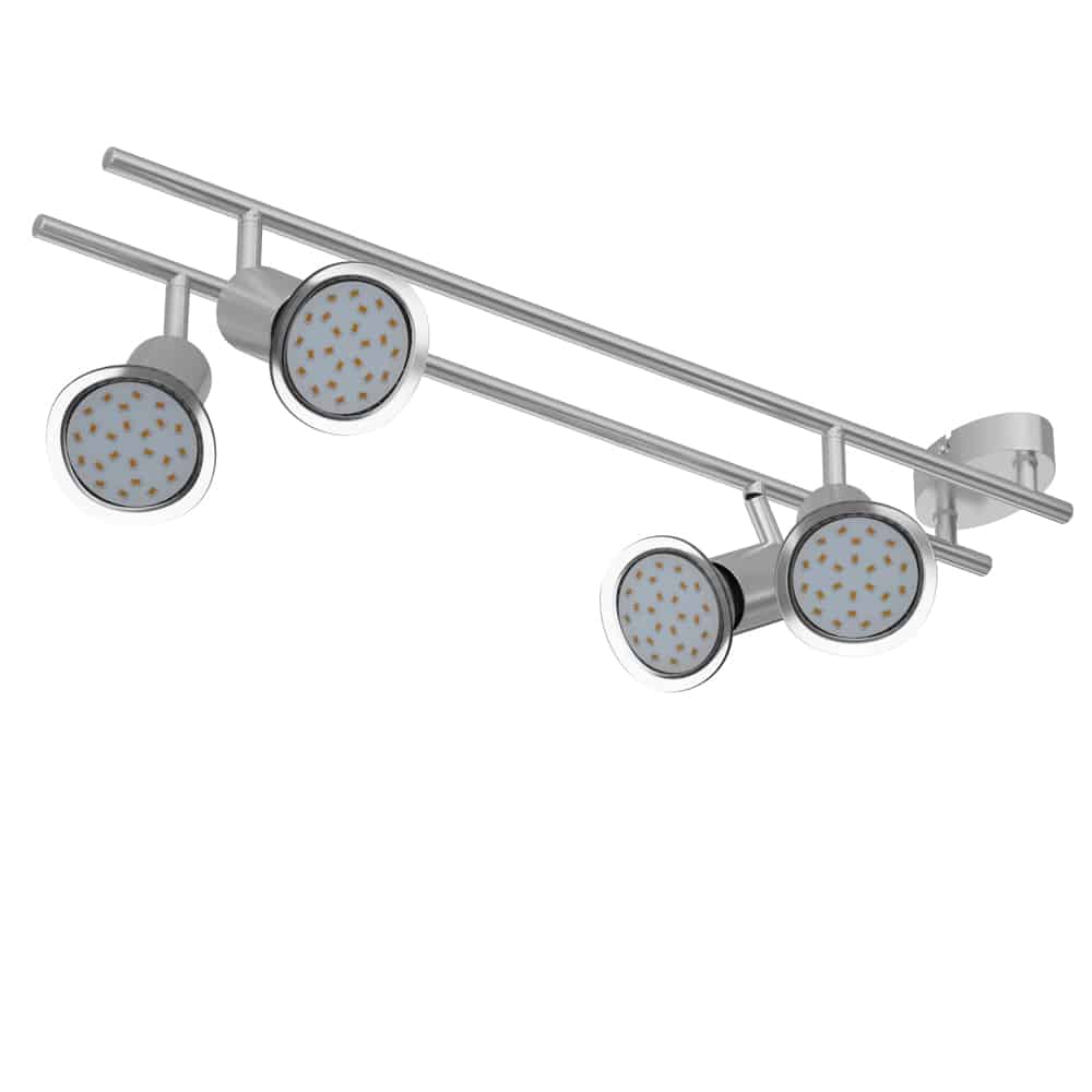 foto del prodotto plafoniera amaryllis 4 luci led rotonda 3w 300x125mm