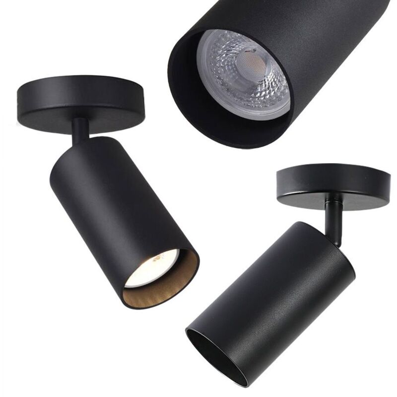 foto del prodotto plafoniera app1244 1c black gu 10