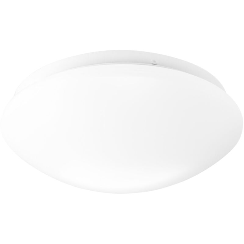 foto del prodotto plafoniera app756 1c ovale bianco 33cm tondo 1 punti luce 18w 33x3cm
