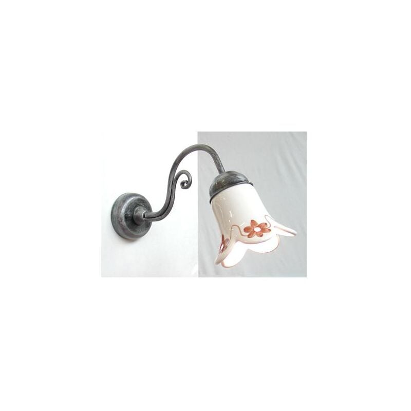 foto del prodotto plafoniera applique neve in ferro battuto cruccolini lampade lampione applique