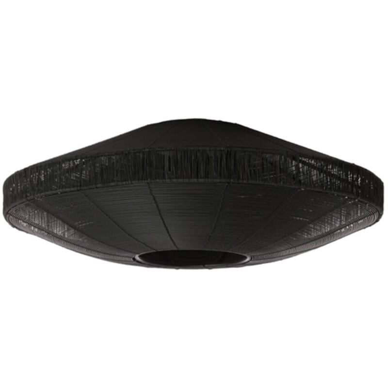foto del prodotto plafoniera bahala nero metallo lampada a light living