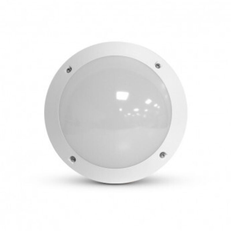 foto del prodotto plafoniera bianca led con rilevatore rf casa ø300 x 90mm - 4000k bianco neutro - 20w - 2000 lm