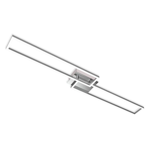 foto del prodotto plafoniera briloner bt10026 frame cromo alluminio