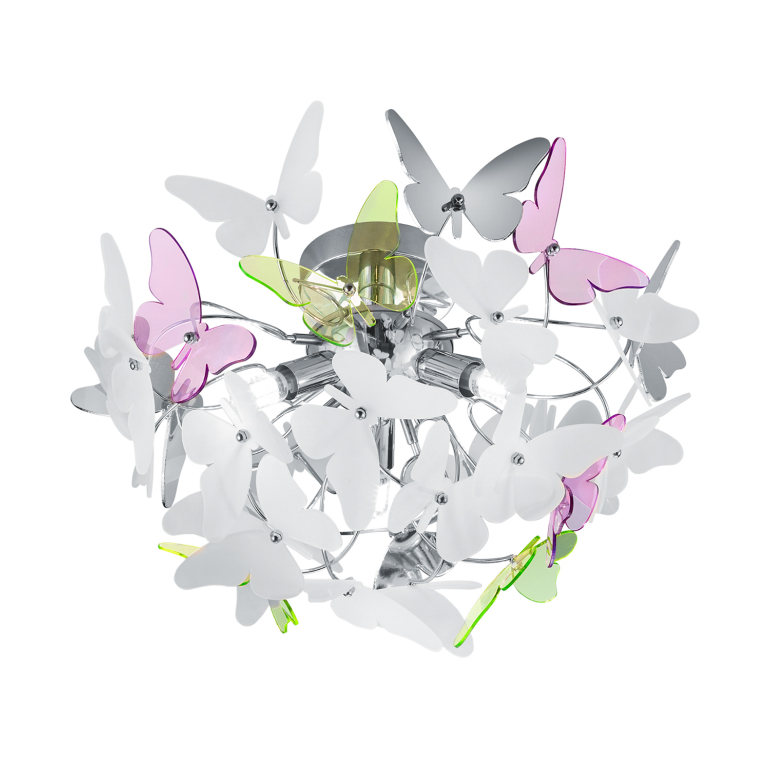 foto del prodotto plafoniera butterfly trio