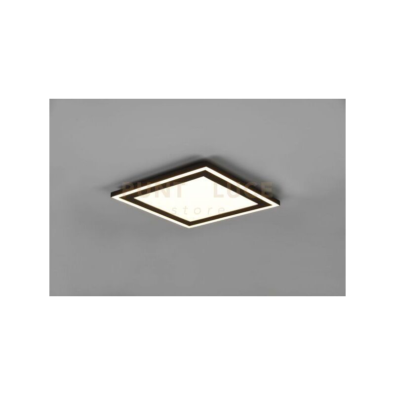 foto del prodotto plafoniera carus quadrata bordo nero r67213332