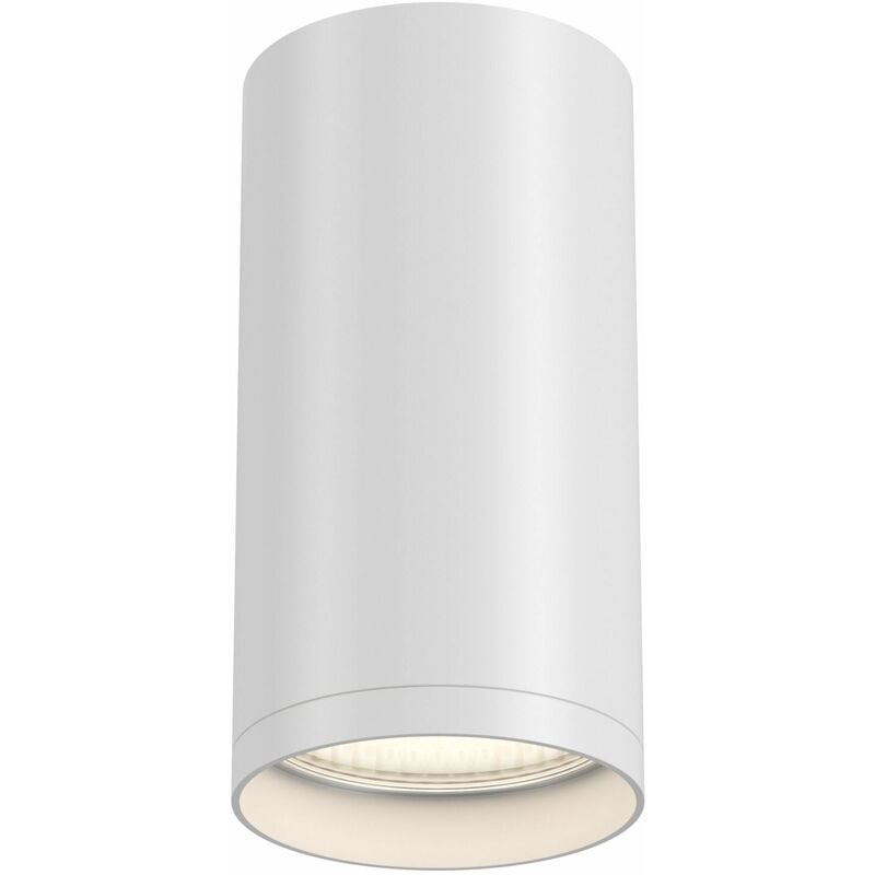 foto del prodotto plafoniera ceiling wall in alluminio focus s bianco