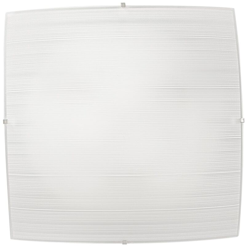 foto del prodotto plafoniera celine in vetro bianco satinato 50 cm. 