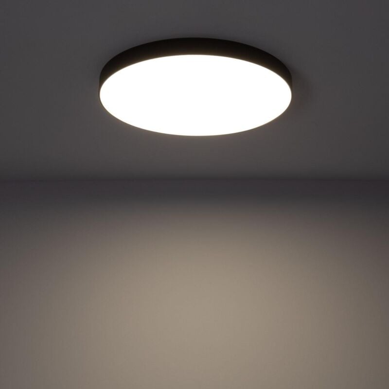 foto del prodotto plafoniera circolare da esterno 929042led 24w 220mm nero