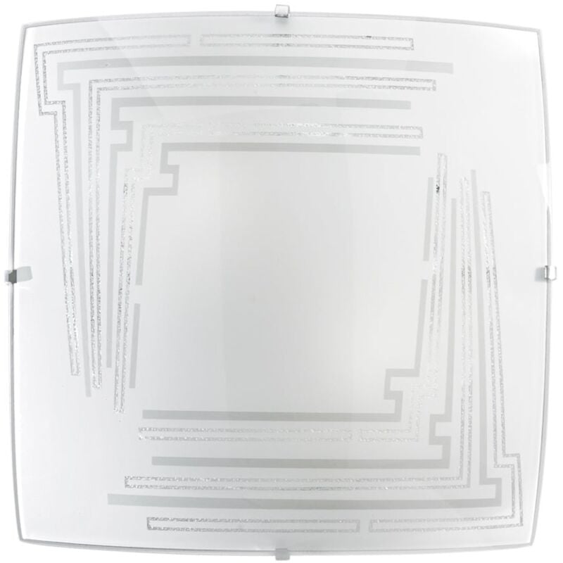 foto del prodotto plafoniera concept in vetro bianco 30 cm. 