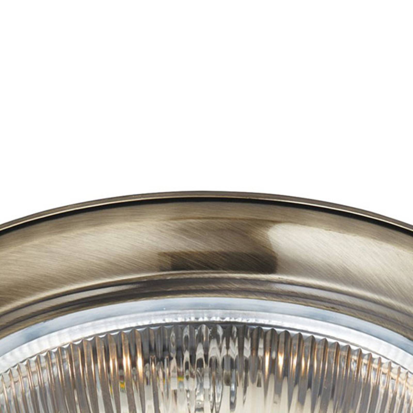foto del prodotto plafoniera contemporanea american dinner acciaio adjustable vetro 1 luce e14