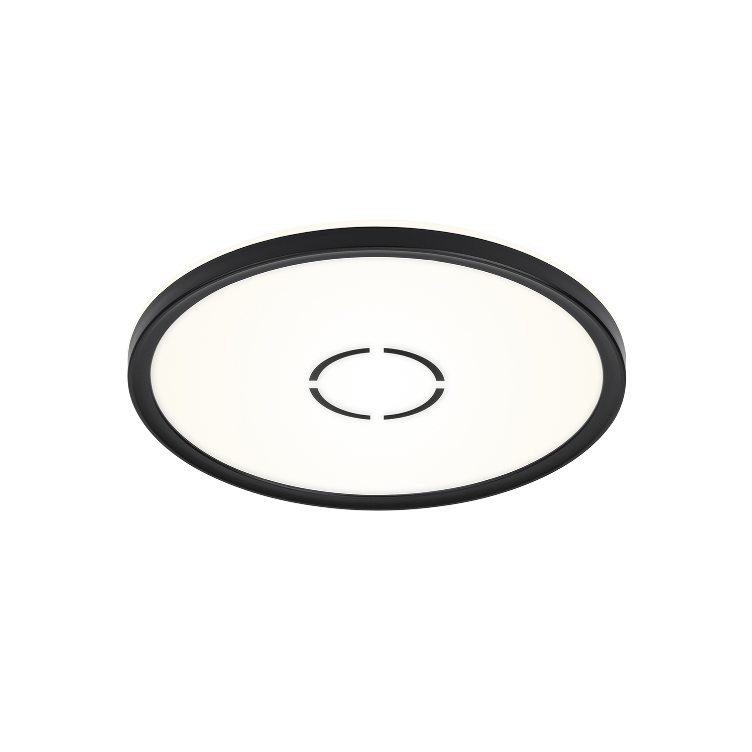 foto del prodotto plafoniera contemporanea free metallo bianco nero led 18w 4000k