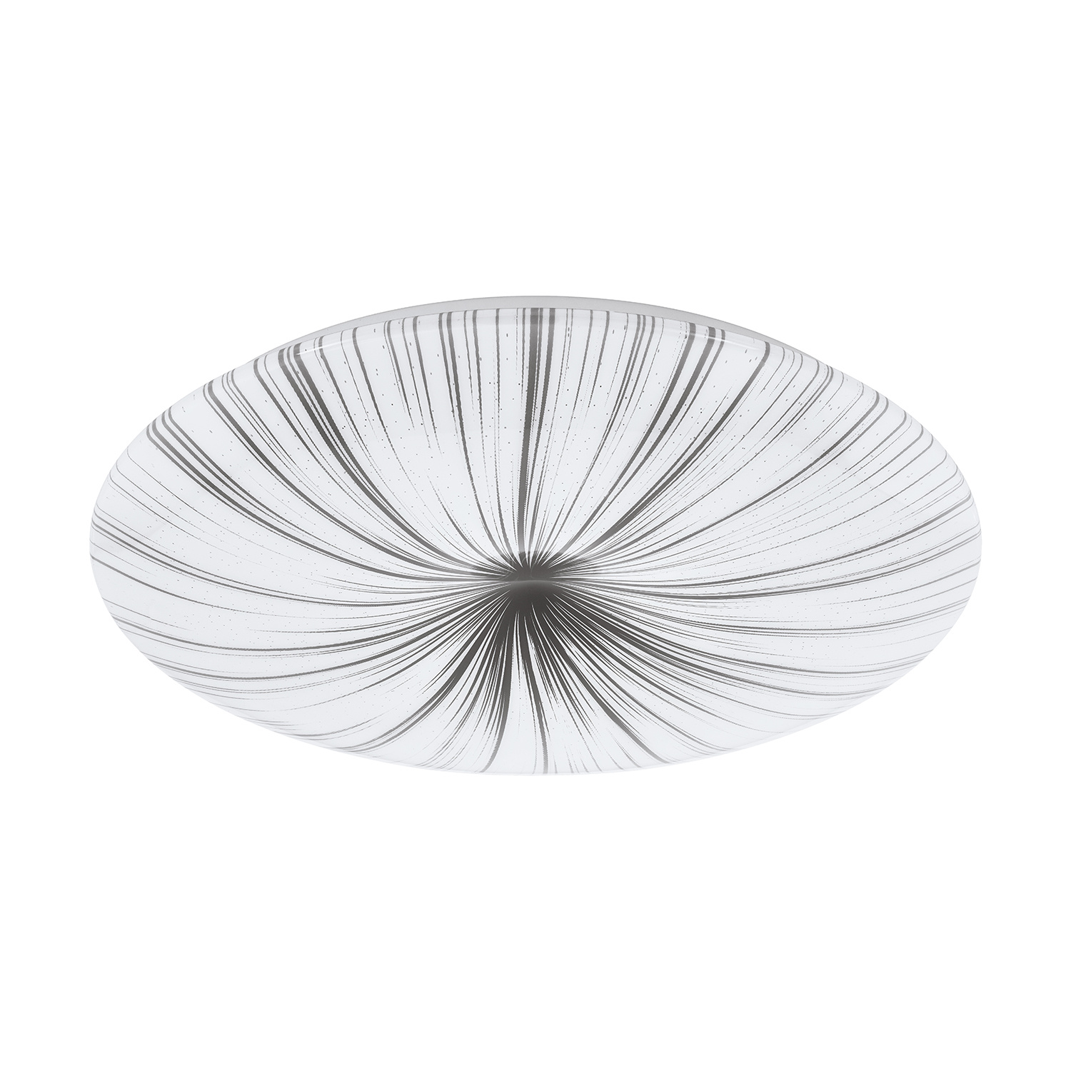 foto del prodotto plafoniera contemporanea nieves acciaio bianco 7 luci led integrato 4,4w