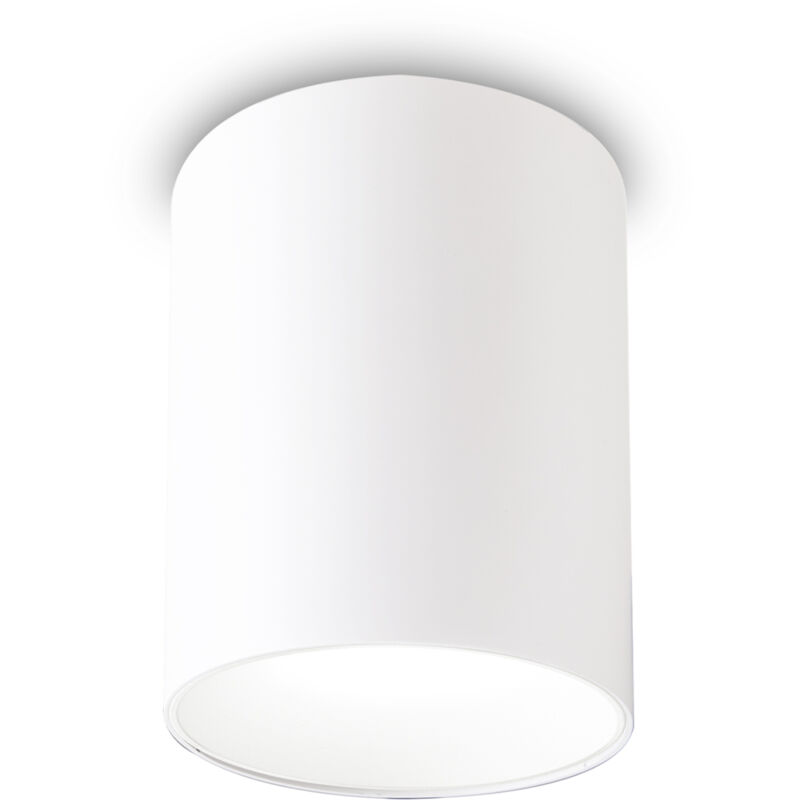 foto del prodotto plafoniera contemporanea nitro alluminio bianco led integrato 25w 3000k ip20