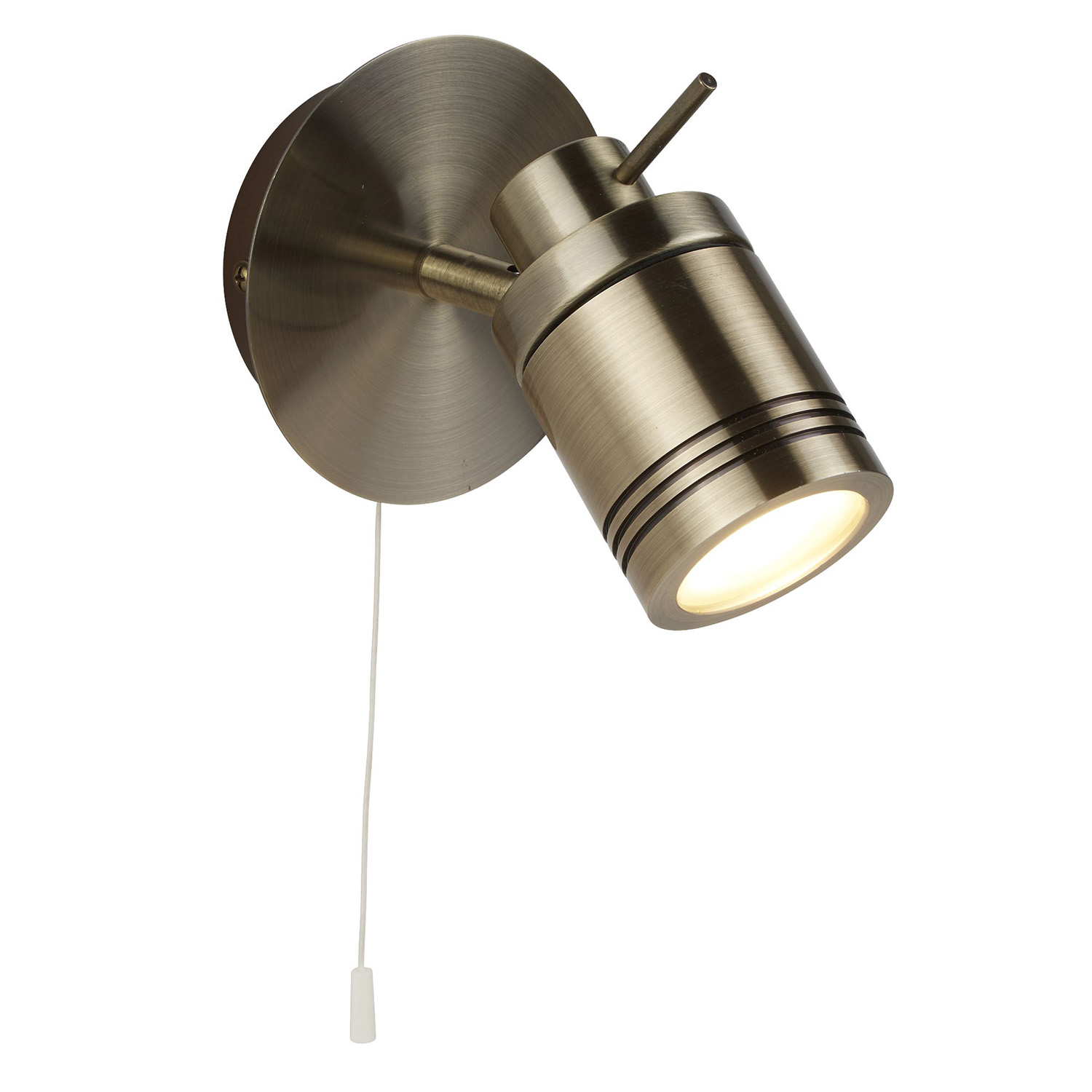foto del prodotto plafoniera contemporanea sansone acciaio ottone vetro 1 luce gu10