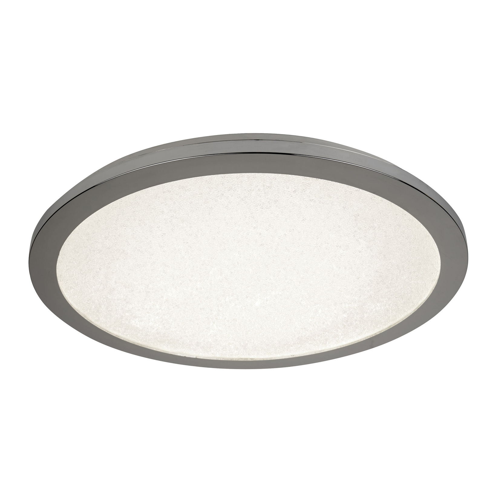 foto del prodotto plafoniera contemporanea scilly policarbonato cromo bianco led 17,5w 4000k
