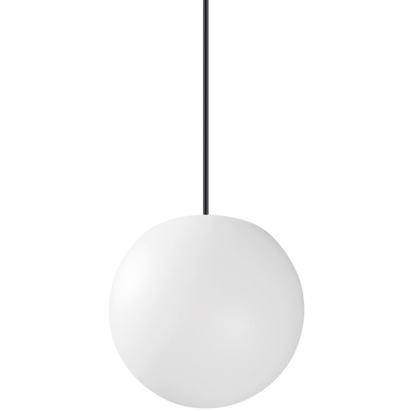 foto del prodotto plafoniera contemporanea sole alluminio bianco 1 e27 60w ip44