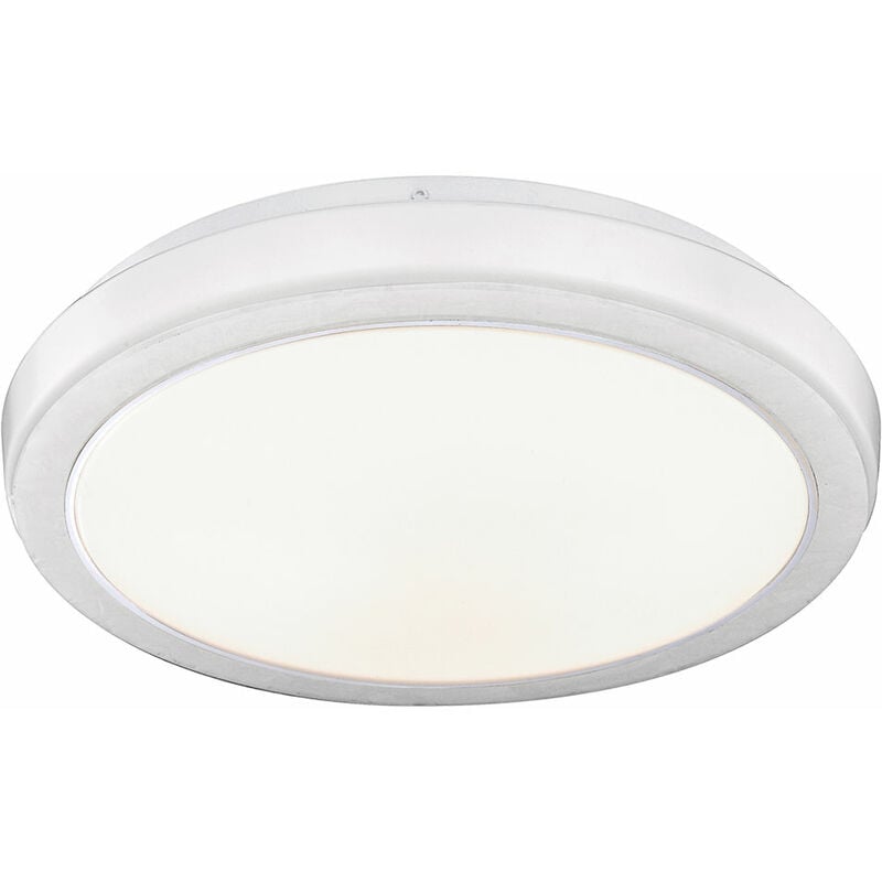 foto del prodotto plafoniera da cucina lampada da soffitto a led marmorizzata bianca, 12w 1150lm bianco caldo, dxh 33,5 x 9,5 cm