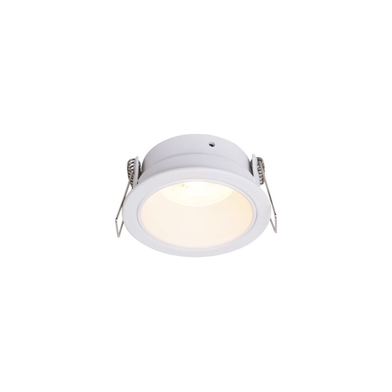 foto del prodotto plafoniera da incasso a soffitto domino white ip20 1xgu10