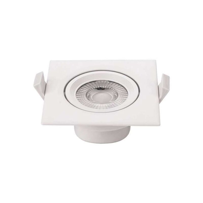 foto del prodotto plafoniera da incasso bianco led 7w cob illuminazione 35w bianco naturale 4500k